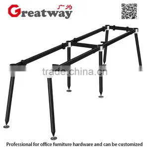 Modern Office Furniture Partner Desk for 2 People in Guangzhou thumbnail-2