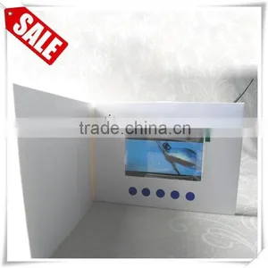 Customized Super-slim Video Card Video Audio Card Lcd Greeting Card thumbnail-4
