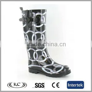 Low Price Wholesale Black Ring Horse Knee Boots thumbnail-1