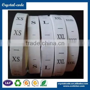 2015 Hign Density Clothing Low Minimum Custom White Background Nylon Label thumbnail-5