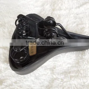 the Road Real Cow Leather Bicycle Saddle With ISO9001 thumbnail-4