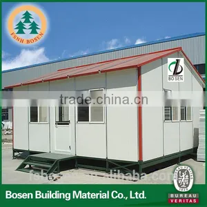 Low Cost and Ready Made Slope Roof Prefab House thumbnail-2
