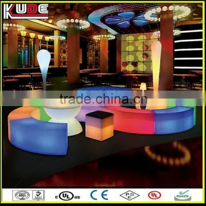 Popular Stylish LED Plastic Snake Bench Chair & Garden Furniture thumbnail-5
