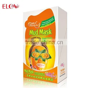 Orange Double Effect Anti-fatigued Whitening Mud Face Mask thumbnail-1