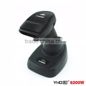 Hot Sale Barcode Reader 2d CCD Wireless Barcode Scanner With Memory 433 MHZ Frequency Bar Code Scanner thumbnail-1