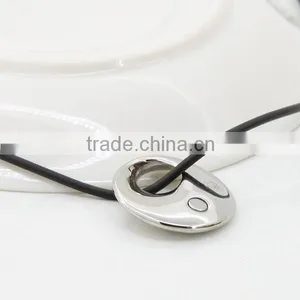 38 Jewelry Stainless Steel Couple Pendant Necklace thumbnail-2