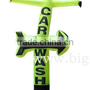 New Design Small One Leg Cheap Inflatable Air Dancer Walking Clown thumbnail-1