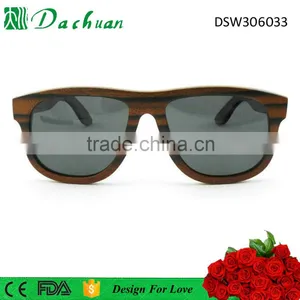 2016 Latest Design Germany Quality 100% Natural Wood Wooden Sun Glasses thumbnail-2