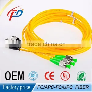 Singlemode FC/APC-FC/UPC Fiber Optic Cable thumbnail-1