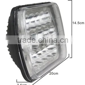 SUPER BRIGHT 45REC Work Light EPISTAR LED HIGH/LOW IP 67 FOR CARS SUV OFFROAD thumbnail-2
