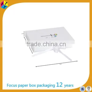 White Customized Hair Extension Packaging Box thumbnail-1