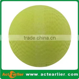 8.5" Rubber Playground Ball With Custom Design thumbnail-6
