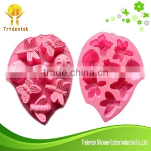 Hot Selling Insects Shape Silicone Brownie Baking Pan thumbnail-1