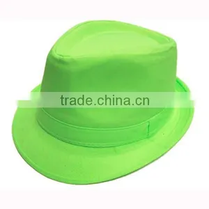 Cheap Polyester Fedora Hat thumbnail-3