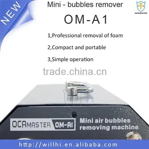 Easy Operating Mini LCD Air Bubbles Remover Machine OM-A1 With Built-in Autoclave thumbnail-4