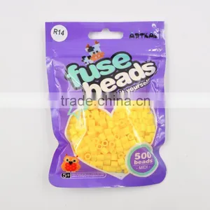 R-5mm 500 Beads/bag SOFT Plastic Fuse Perler Beads Diy Educational Toys thumbnail-1