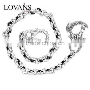Wholesale 925 Sterling Silver Necklace Waist Chain XLT003 thumbnail-1
