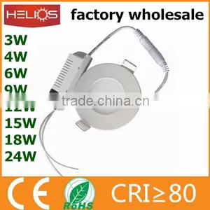 Cheap Price ce Rohs Approval Round and Square 3-24w Ultra Slim Led Panel Light thumbnail-1