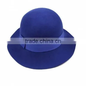 Fashion Ladies Ribbon Wide Brim Floppy Hat thumbnail-1