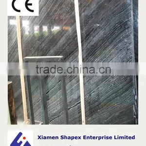 Black Facade Marble Slab With White Veins thumbnail-5