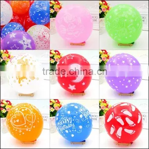 High Quality 2016 Wholesale Latex Printed Balloon for Promotion/decoration/party/festival thumbnail-1