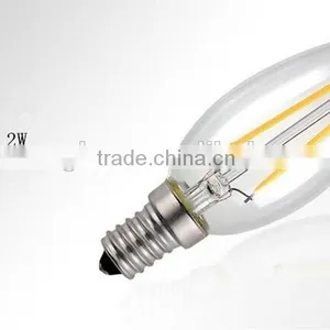 Vintage LED Filament Bulb C35 E27 2w With CE ROHS SAA thumbnail-4
