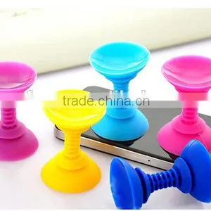 Silicone Double-sided Phone Suction Holder Sucker Stand / Silicone Cell Phone Stand / Suction Cup Mobile Phone Stand thumbnail-4