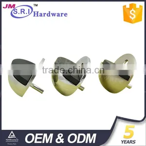 High End Semicircle Zinc Alloy Glass Door Stopper thumbnail-1
