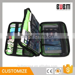BUBM Eco-Friendly Feature Personal Cable Organizer Bag for Ipad and Phone Accessories thumbnail-1