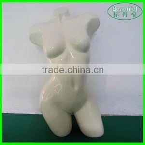 Customized Fiberglass Sexy Lady Mannequin Half Body Fashion Modeling thumbnail-1