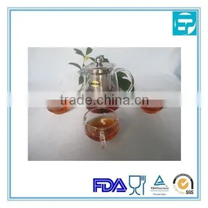 300ml Glass Tea Pot With Tea Strainer Jiangmen thumbnail-1