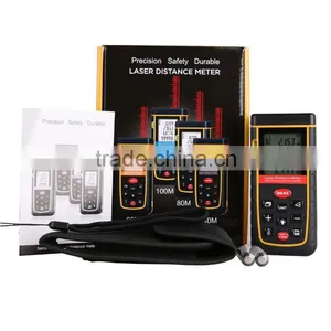 0.05 to 80m (0.16 to 262ft) Hand-held Laser Distance Meter thumbnail-6