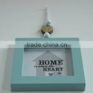 Becautiful, Beaded and Small Decorative Wall-hung Type Wooden Photo Frame thumbnail-1