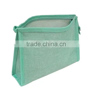 Durable Canvas Nylon EVA Zipper Storage Bag Cosmetic Bags With Zipper thumbnail-6