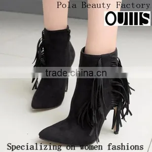 Women Ankle Boots High Quality Shoes Newest Designs 2017 PF4417 thumbnail-1