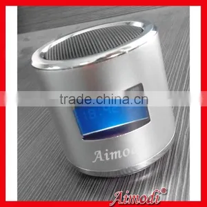 2015 New Products Portable Wirelesss Hifi Mini Speaker With Lcd Display thumbnail-3