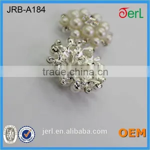 Plastic Pearl&crystal Button thumbnail-1