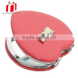 2015 New Lip Design Pu Pocket Makeup Mirror thumbnail-1