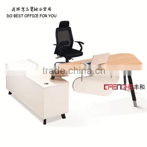 Modern Simple Design Office Table Office Furniture Supplier Computer Table thumbnail-1