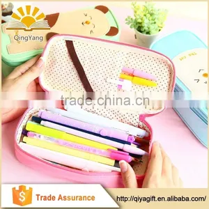 Wenzhou Wholesale Clear Customizable Cute Animal Shaped Unbranded Pencil Case for School Kids thumbnail-1