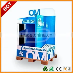 1/4 Cardboard Pallet Display ,1/2 Pallet Display With Hooks ,1/2 Pallet Display thumbnail-1