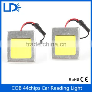 Hot LED White Car Auto Light Panel Interior Map Lamp Bulb COB Dome Reading Lamp thumbnail-1