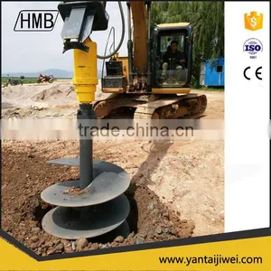 New Model Earth Auger Hole Drilling Machine With ce thumbnail-1