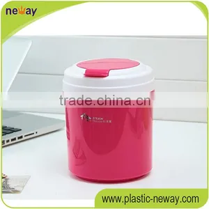 Pure Color Eco-Friendly Stocked PP Standing Recycling Cheap Trash Can for Home thumbnail-5