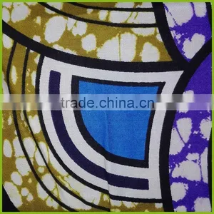 Wholesale Customized African Wax Printed 100% Cotton Fabric for Clothes thumbnail-2