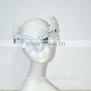 Venetian Gorgeous Decoration Plastic Half Face Mask thumbnail-2
