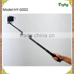 2015 New High-quality Aluminium Alloy Extendable Hand Held Foldable Selfie Stick/Monopod Selfie Stick/Cable Selfie Stick thumbnail-5