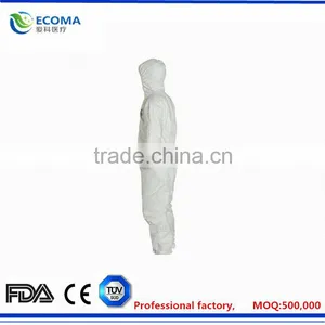 Disposable Coverall With Hood, Elastic Cuff thumbnail-4
