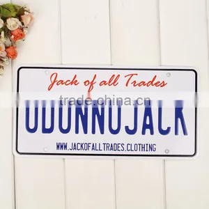 Custom Decorative Printing Car Number License Plate thumbnail-1