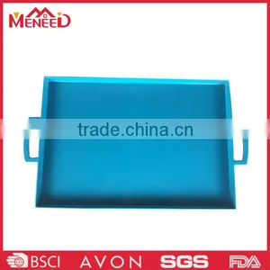 Promotion Gift Large Rectangular Melamine Handle Tray thumbnail-1